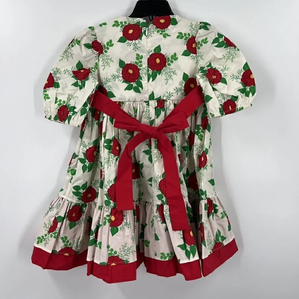 Eleanor Rose Caroline Dress Christmas Roses